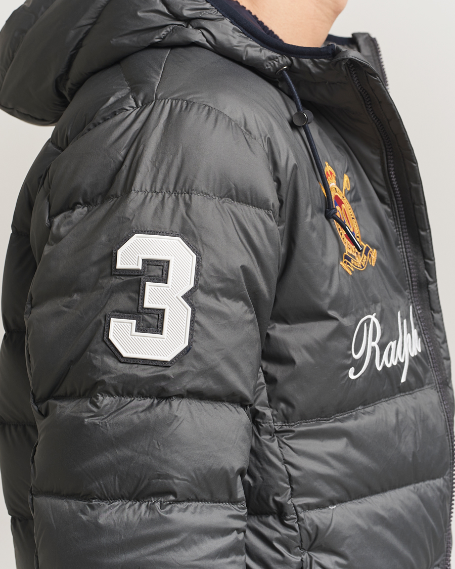 Heren | Jassen | Polo Ralph Lauren | Colden Snow Polo Hodded Jacket Charcoal Grey