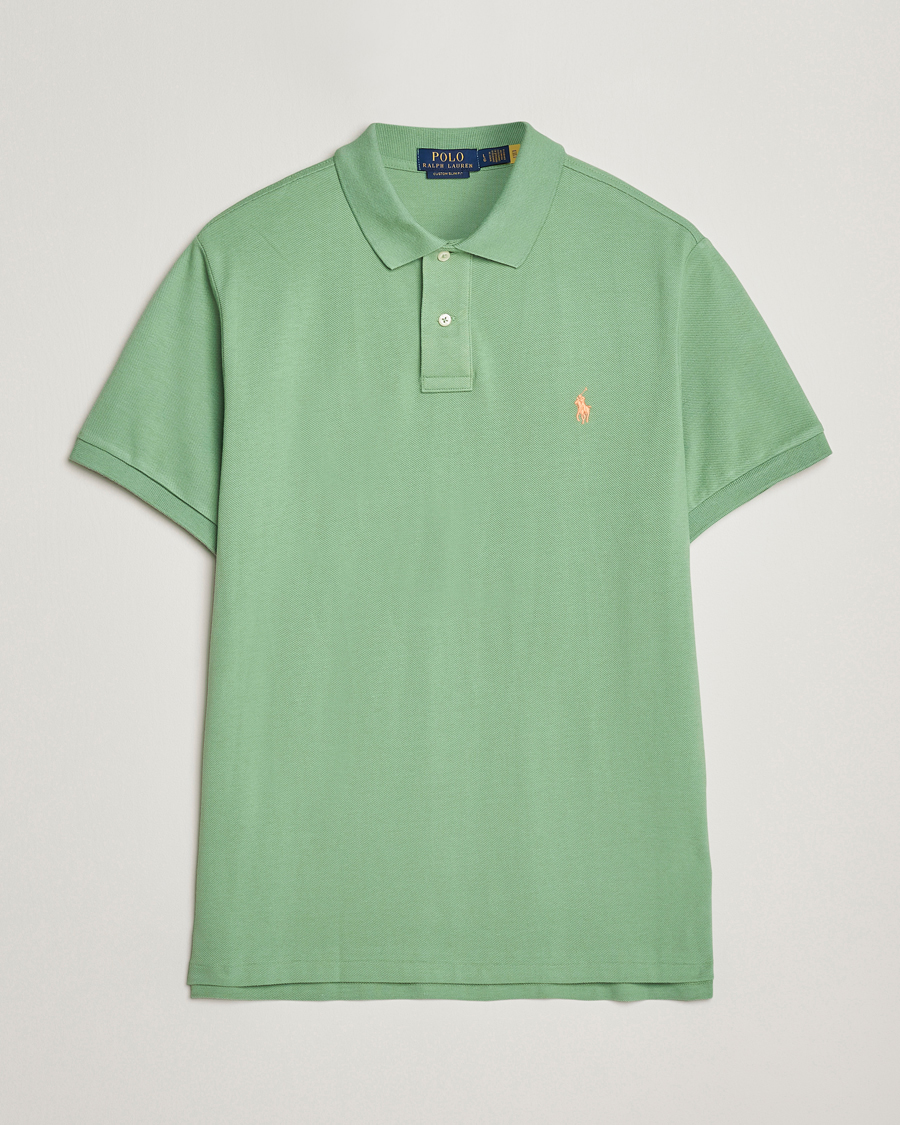 Heren | Polo's | Polo Ralph Lauren | Custom Slim Fit Polo Outback Green