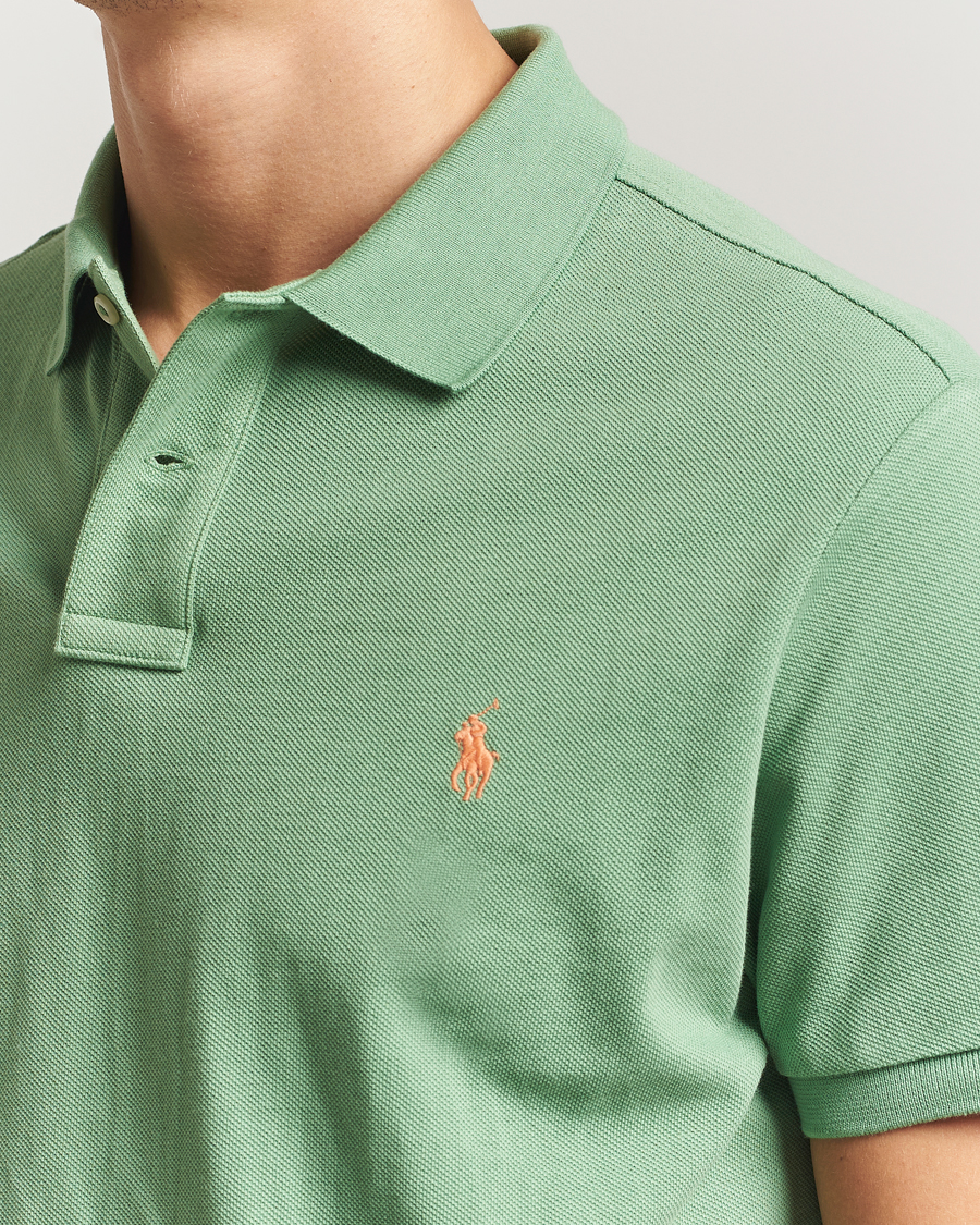 Heren | Polo's | Polo Ralph Lauren | Custom Slim Fit Polo Outback Green