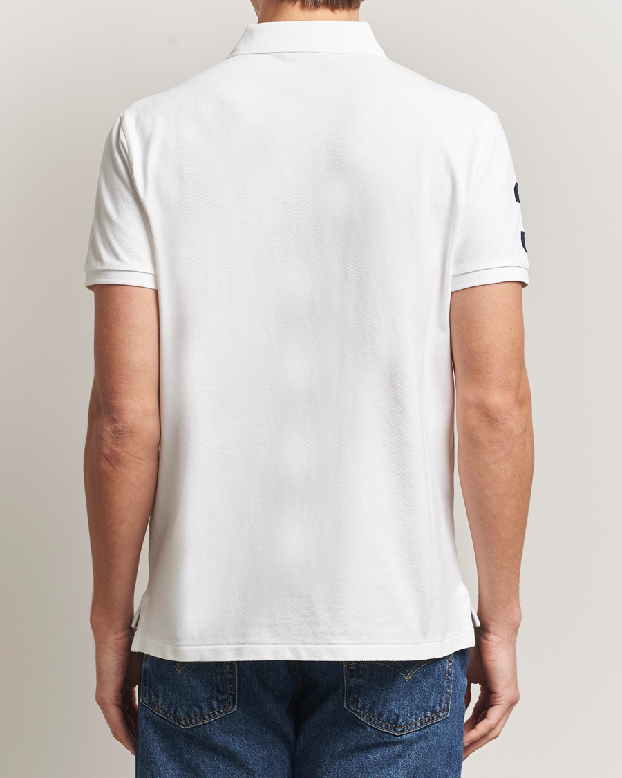 Homme | Polos | Polo Ralph Lauren | Custom Slim Fit Big Pony Polo White