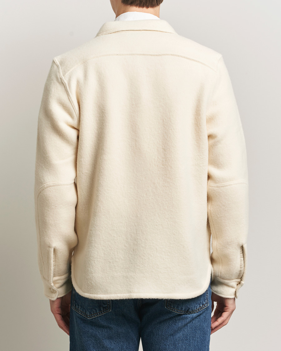 Homme | Chemises | Polo Ralph Lauren | Felted Wool Pocket Shirt Andover Cream