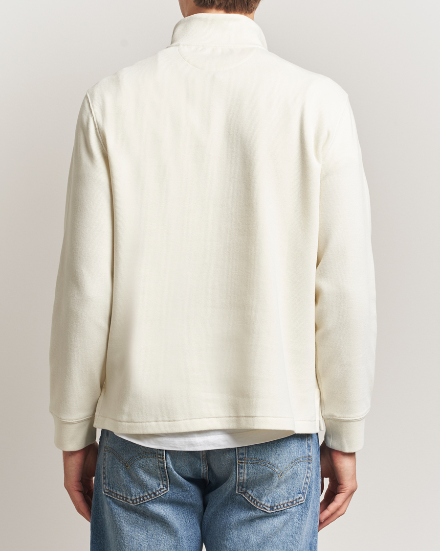 Heren | Truien | Polo Ralph Lauren | Double Knitted Half Zip Parchment Cream