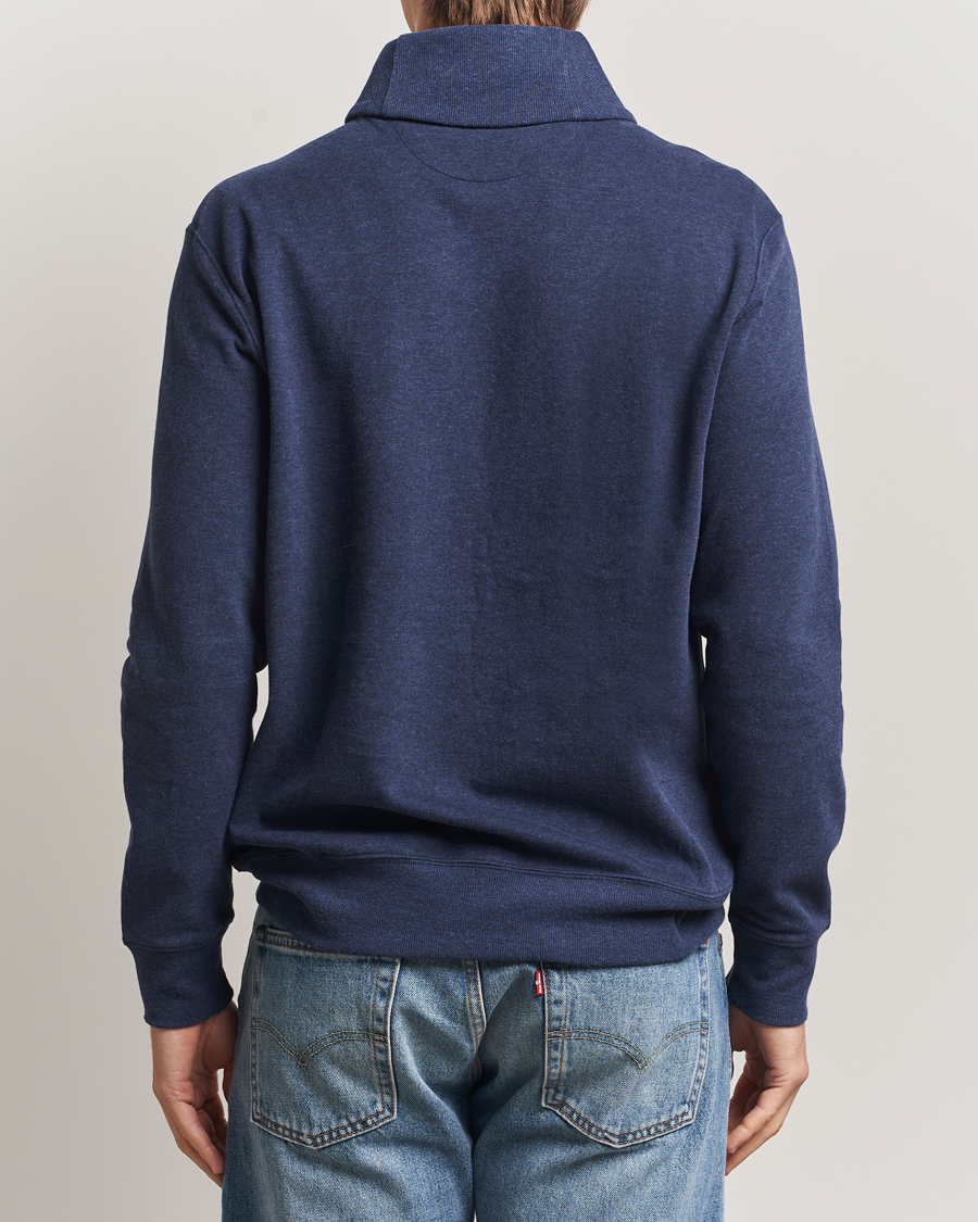 Heren | Truien | Polo Ralph Lauren | Double Knitted Shawl Collar Sweater Navy Heather