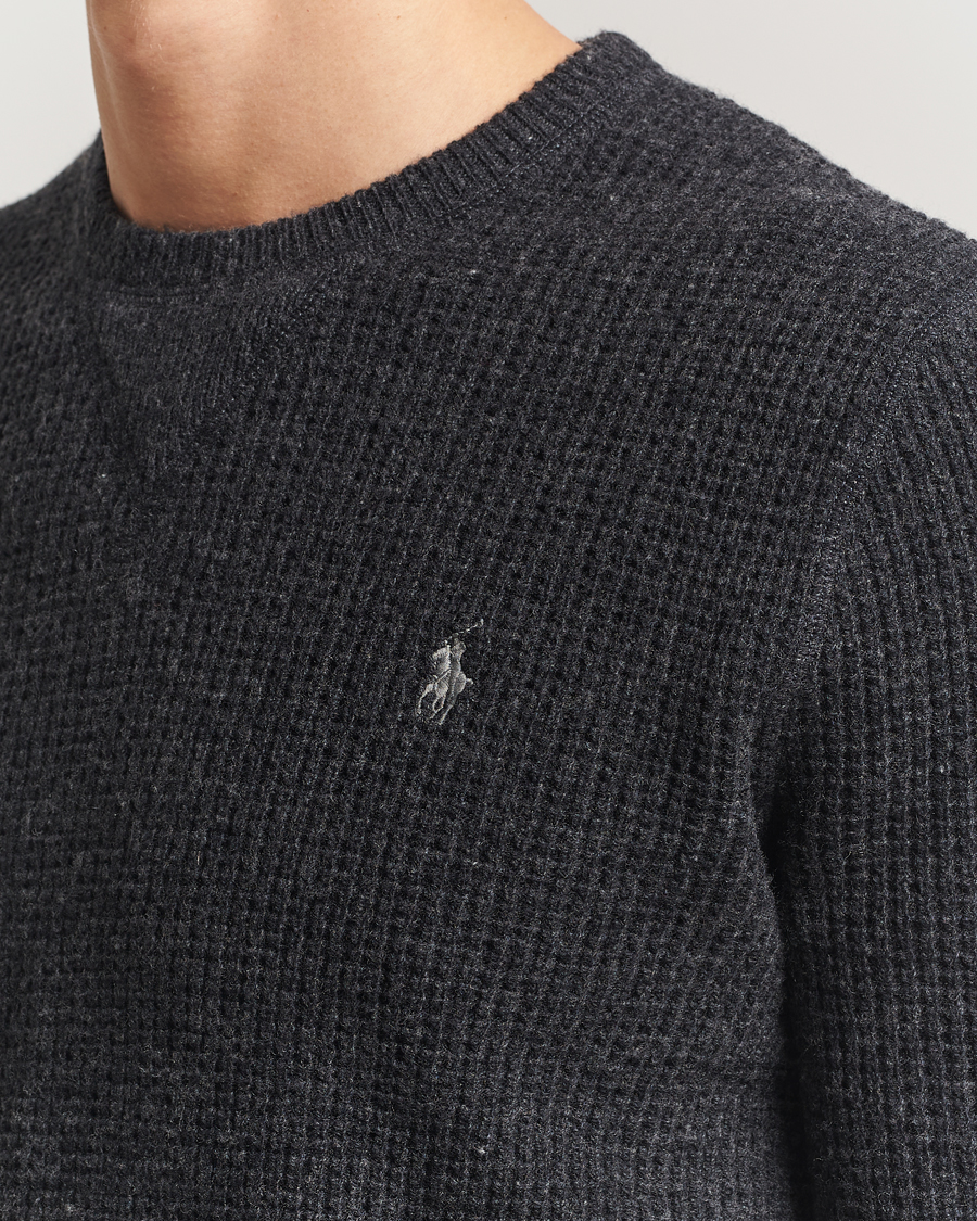 Heren | Truien | Polo Ralph Lauren | Cotton/Wool Pullover Dark Granite Heather
