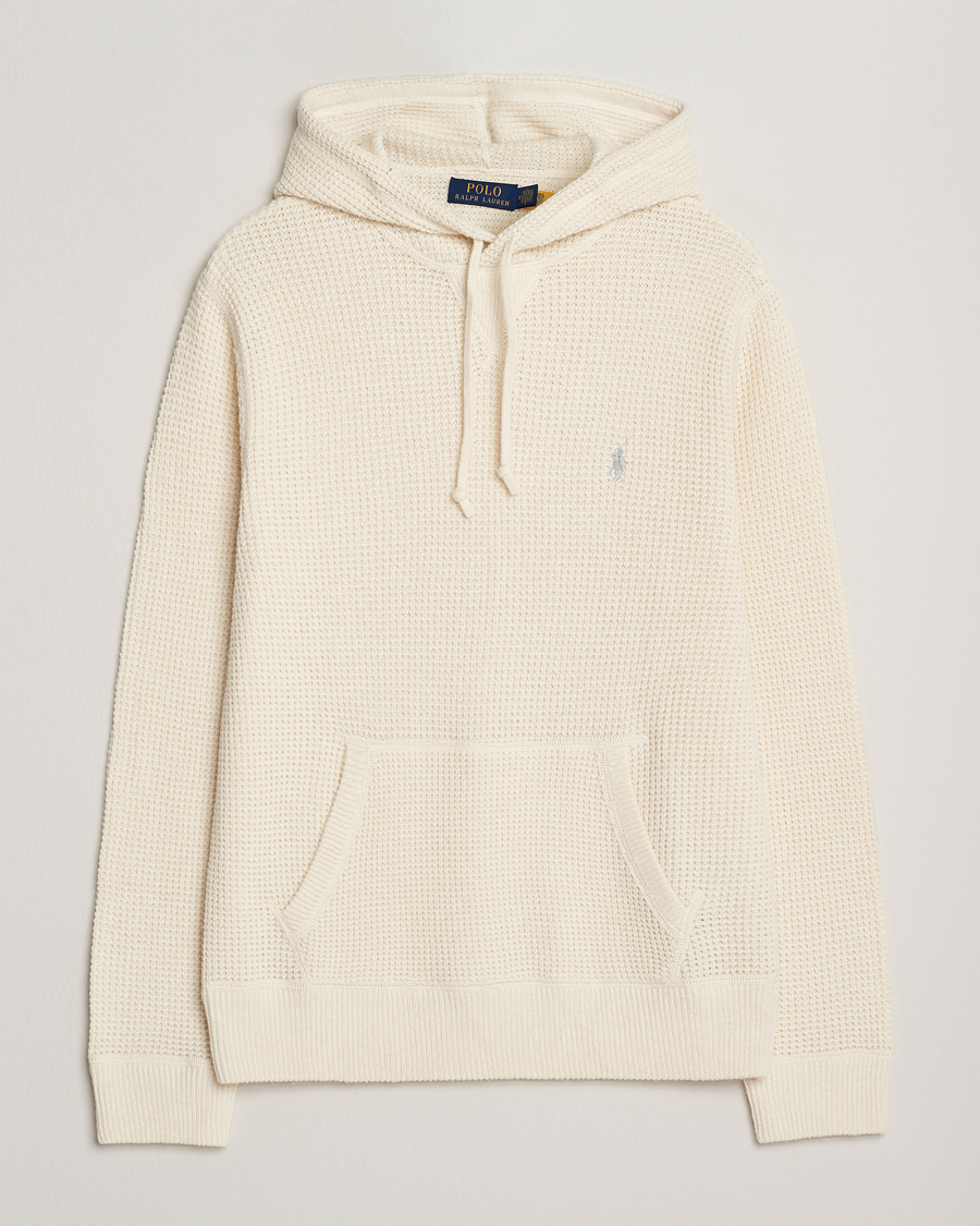 Heren | Truien | Polo Ralph Lauren | Cotton/Wool Hoodie Andover Cream