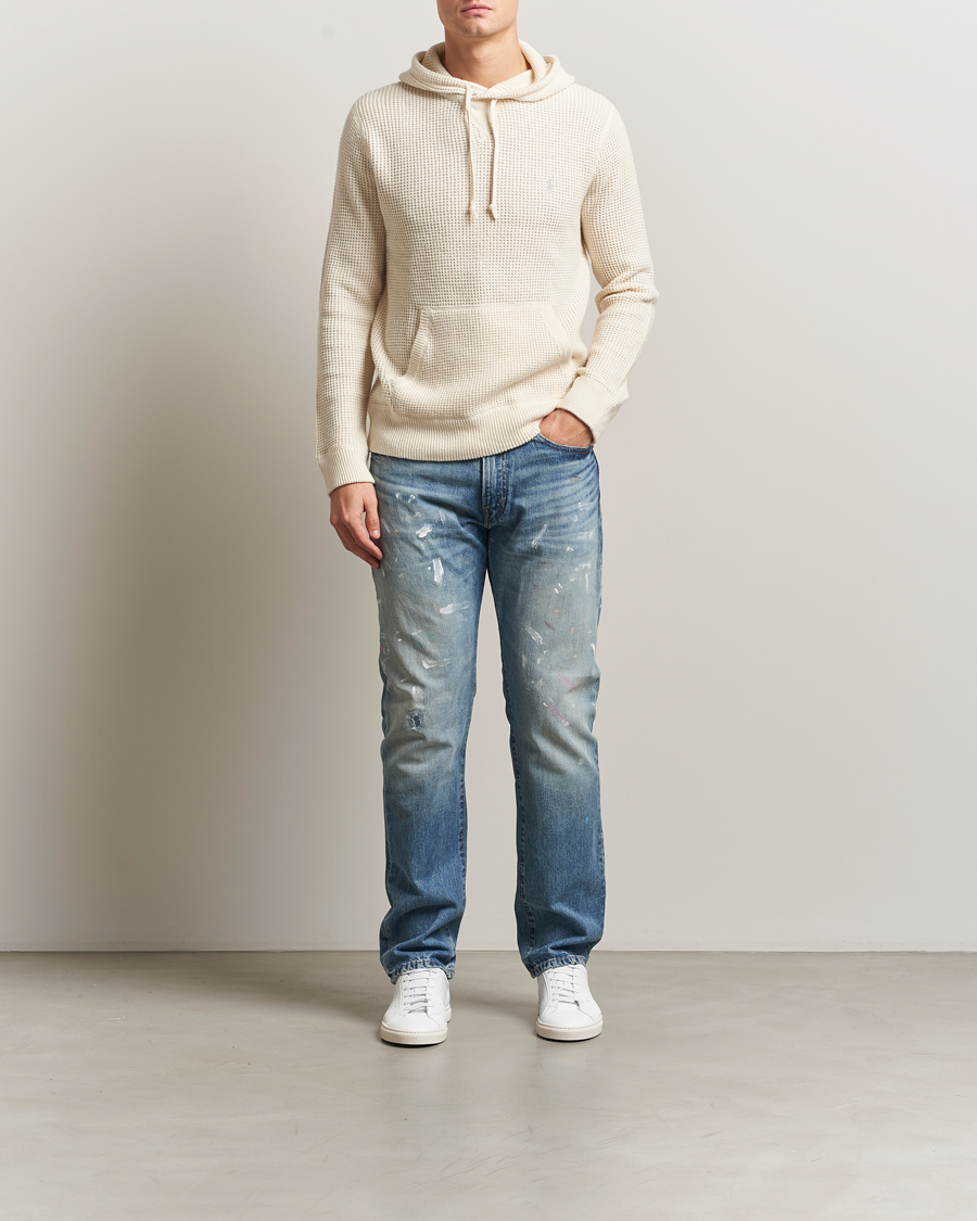 Heren | Truien | Polo Ralph Lauren | Cotton/Wool Hoodie Andover Cream