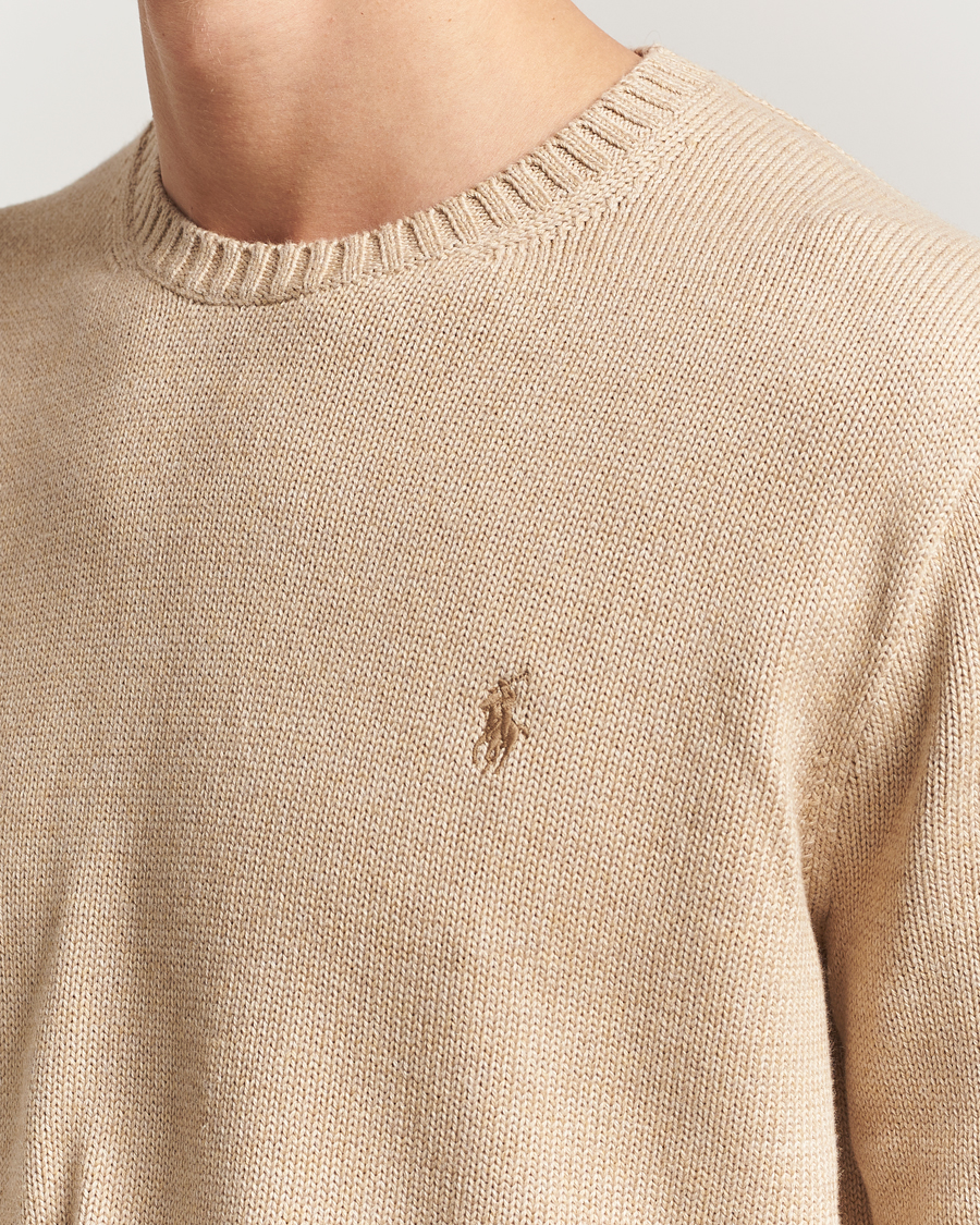 Heren | Truien | Polo Ralph Lauren | Cotton Crew Neck Sweater Dune Melange