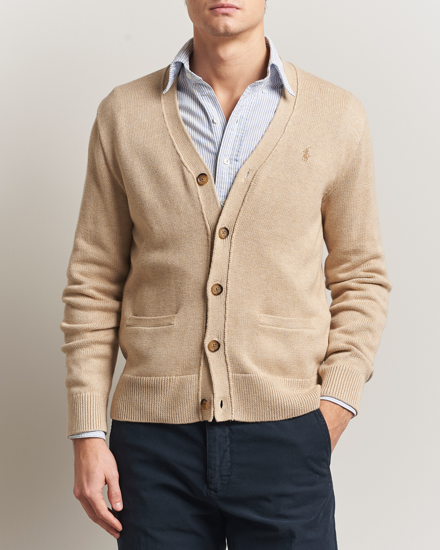 Homme | Pulls Et Tricots | Polo Ralph Lauren | Cotton Cardigan Dune Melange