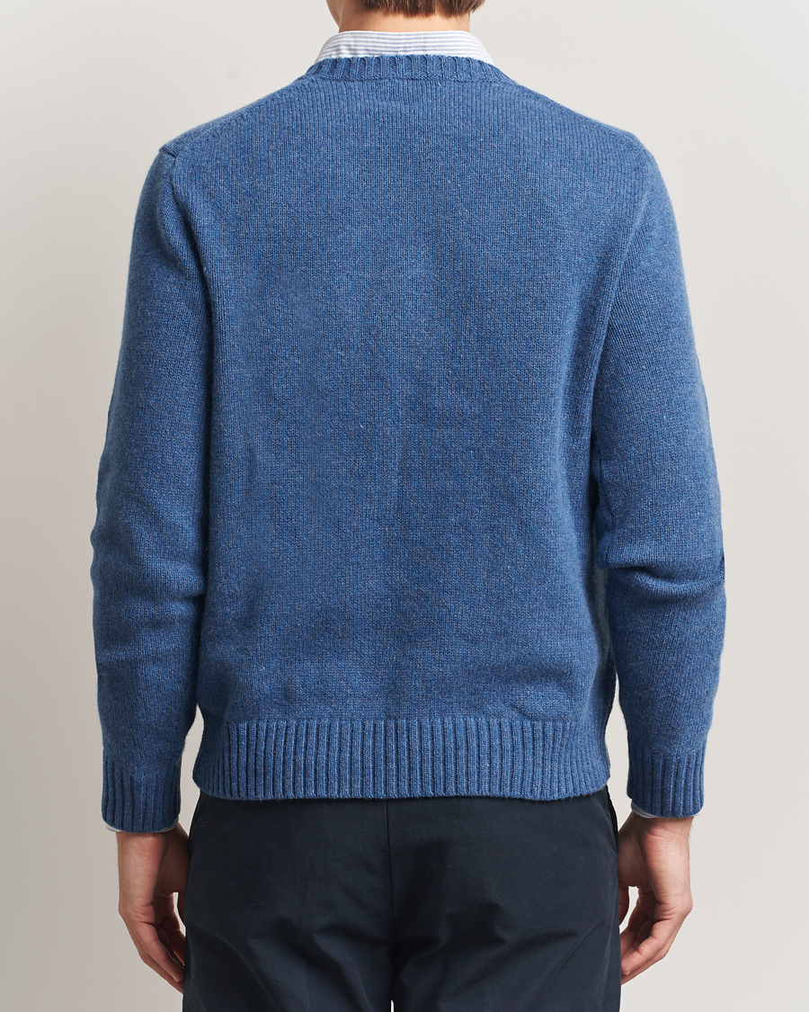 Homme | Pulls Et Tricots | Polo Ralph Lauren | Cotton/Wool Printed Sweater Blue Multi
