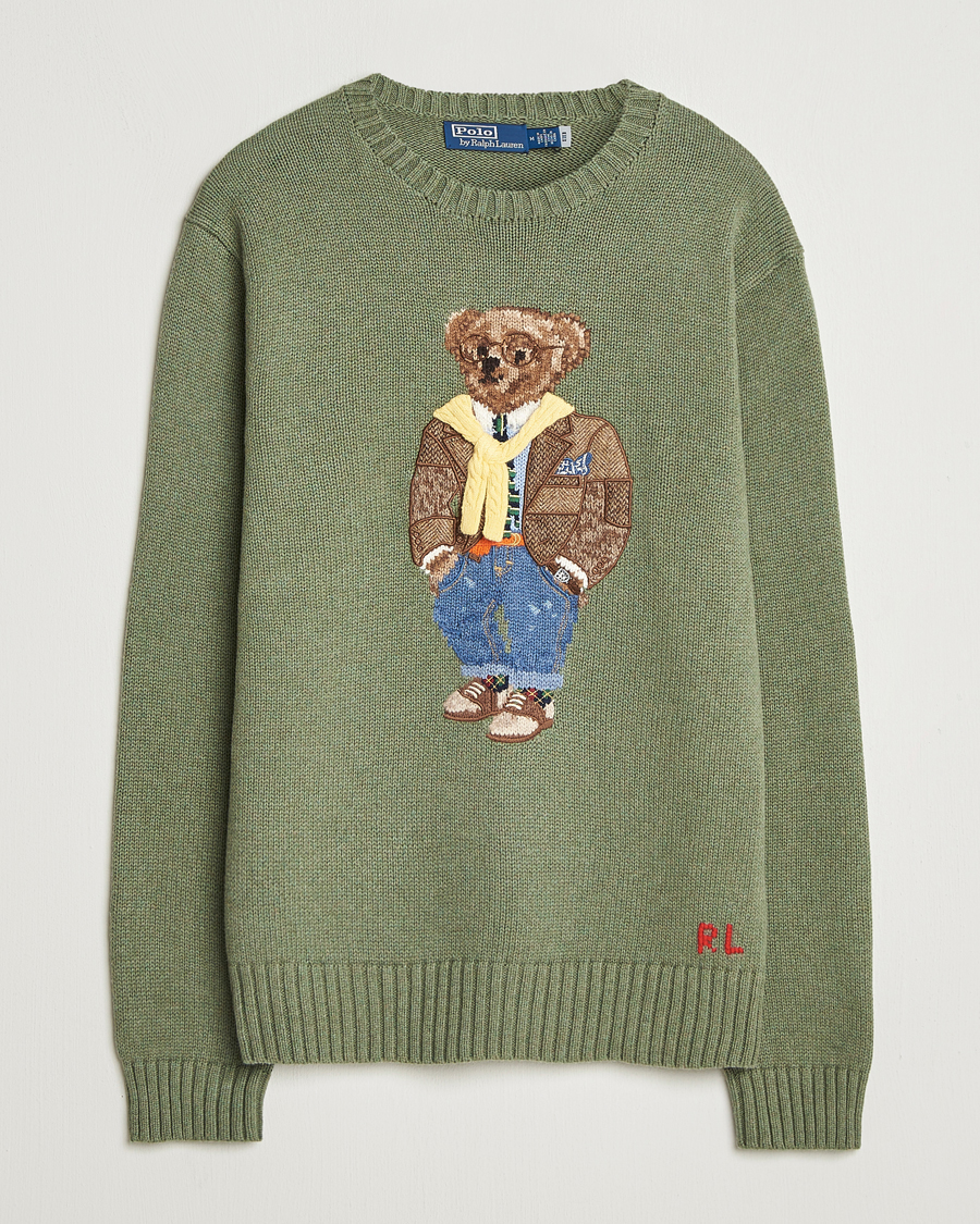 Homme | Pulls Et Tricots | Polo Ralph Lauren | Cotton/Cashmere Bear Sweater Lovette Heather