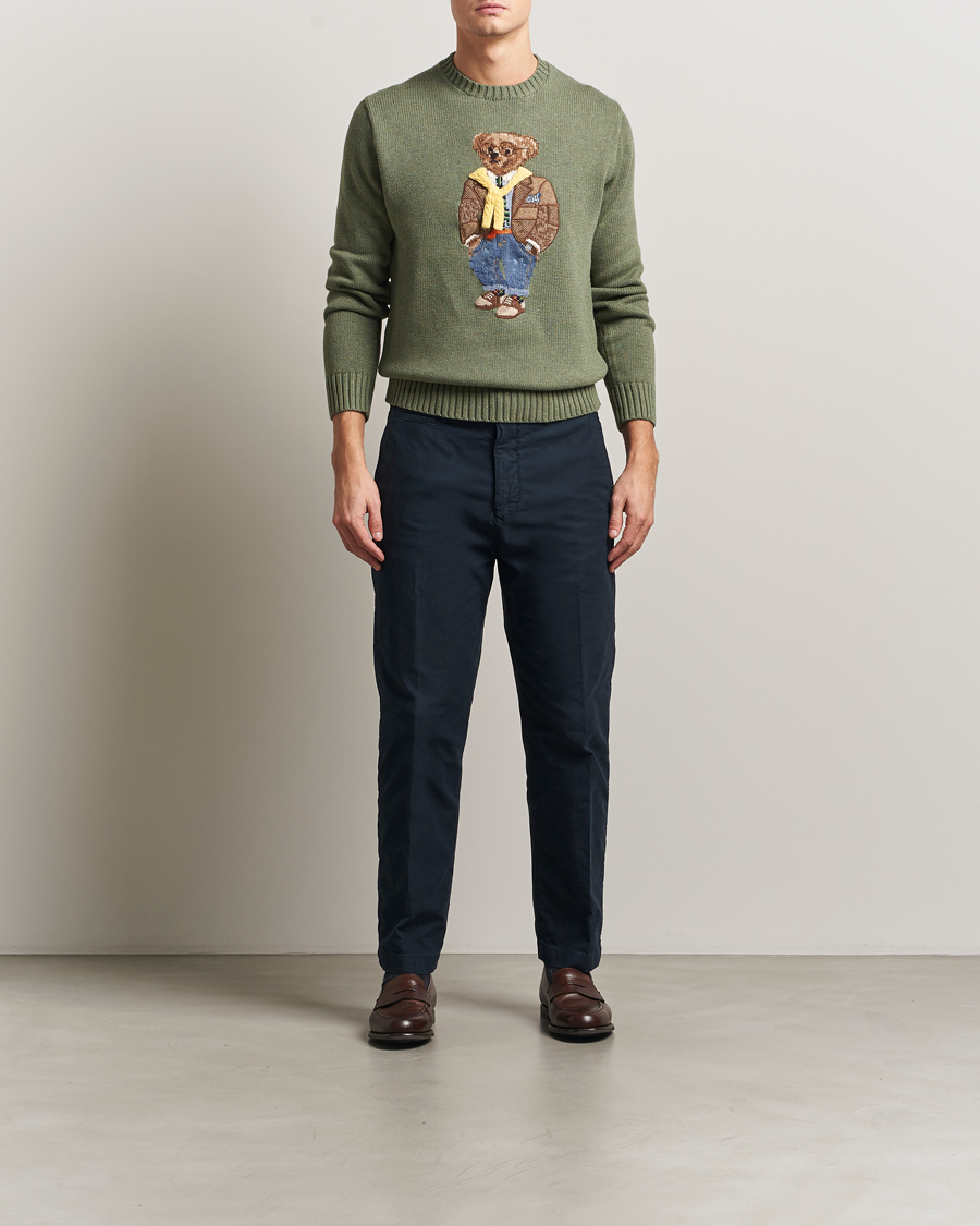 Homme | Pulls Et Tricots | Polo Ralph Lauren | Cotton/Cashmere Bear Sweater Lovette Heather