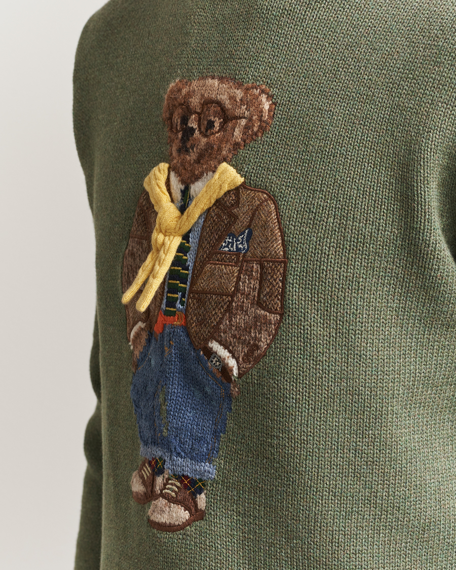 Heren | Truien | Polo Ralph Lauren | Cotton/Cashmere Bear Sweater Lovette Heather