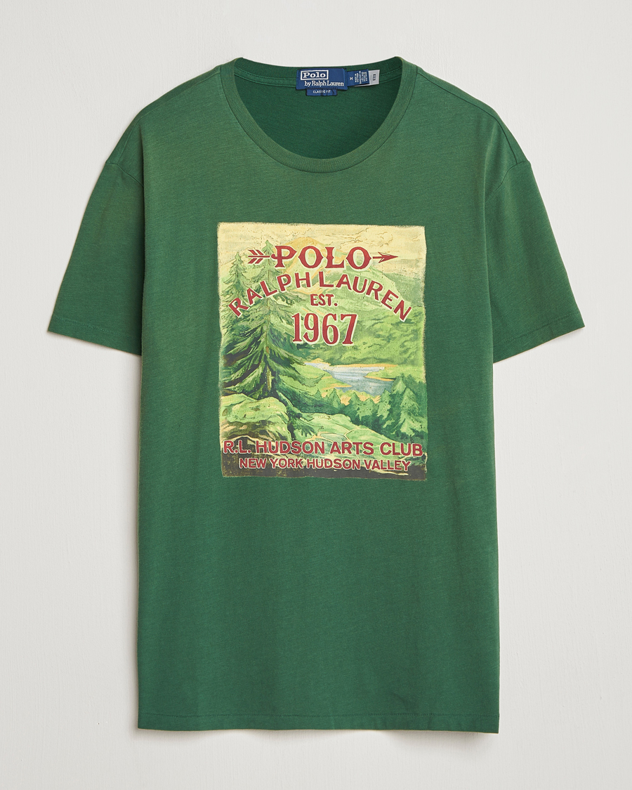 Heren | T-shirts | Polo Ralph Lauren | Printed T-Shirt Grass Green