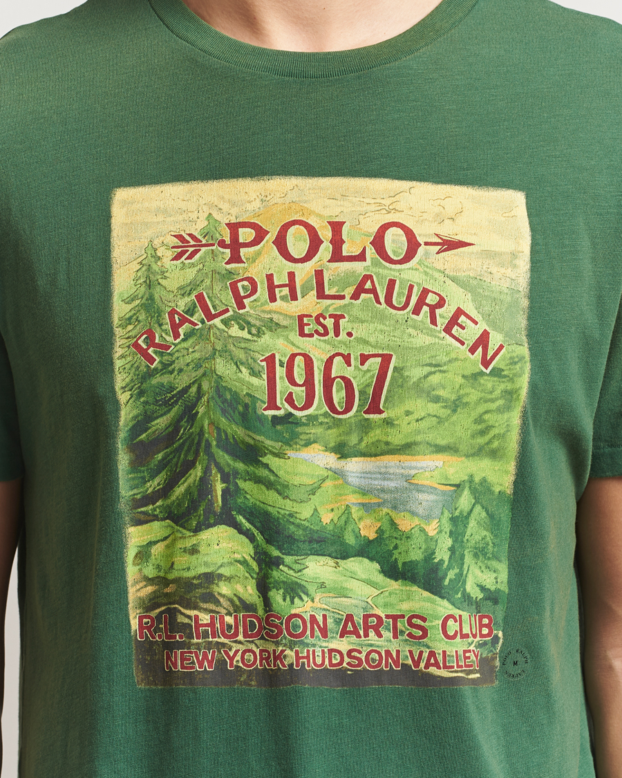 Heren | T-shirts | Polo Ralph Lauren | Printed T-Shirt Grass Green