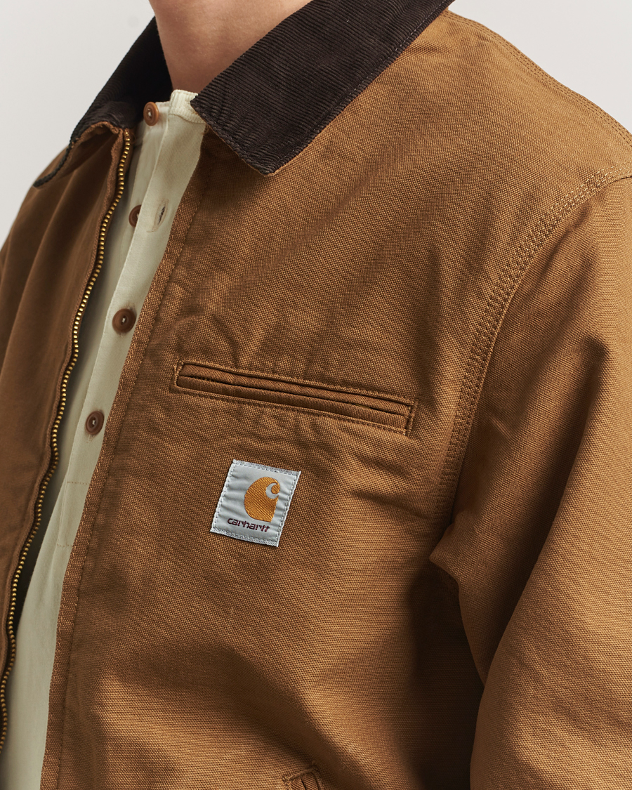 Heren | Jassen | Carhartt WIP | Detroit Jacket Dearborn Canvas Hamilton Brown