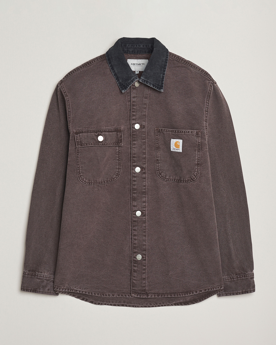 Heren | Overhemden | Carhartt WIP | Mitch Dusky Canvas Overshirt Palisander