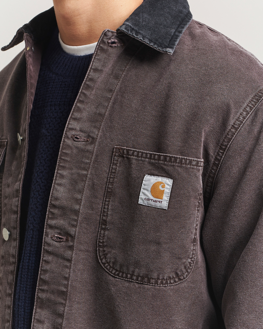 Heren | Overhemden | Carhartt WIP | Mitch Dusky Canvas Overshirt Palisander