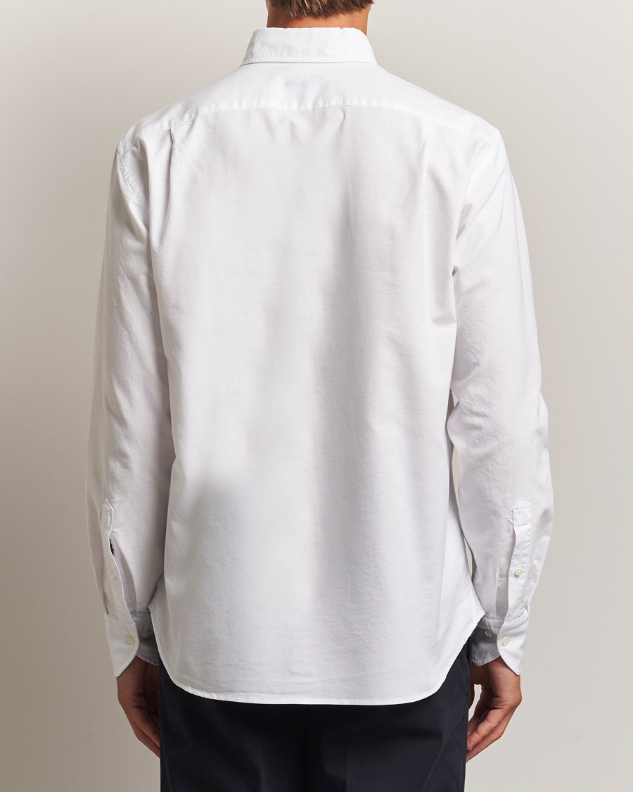 Homme | Chemises | Stenströms | Regular Fit Oxford Shirt White