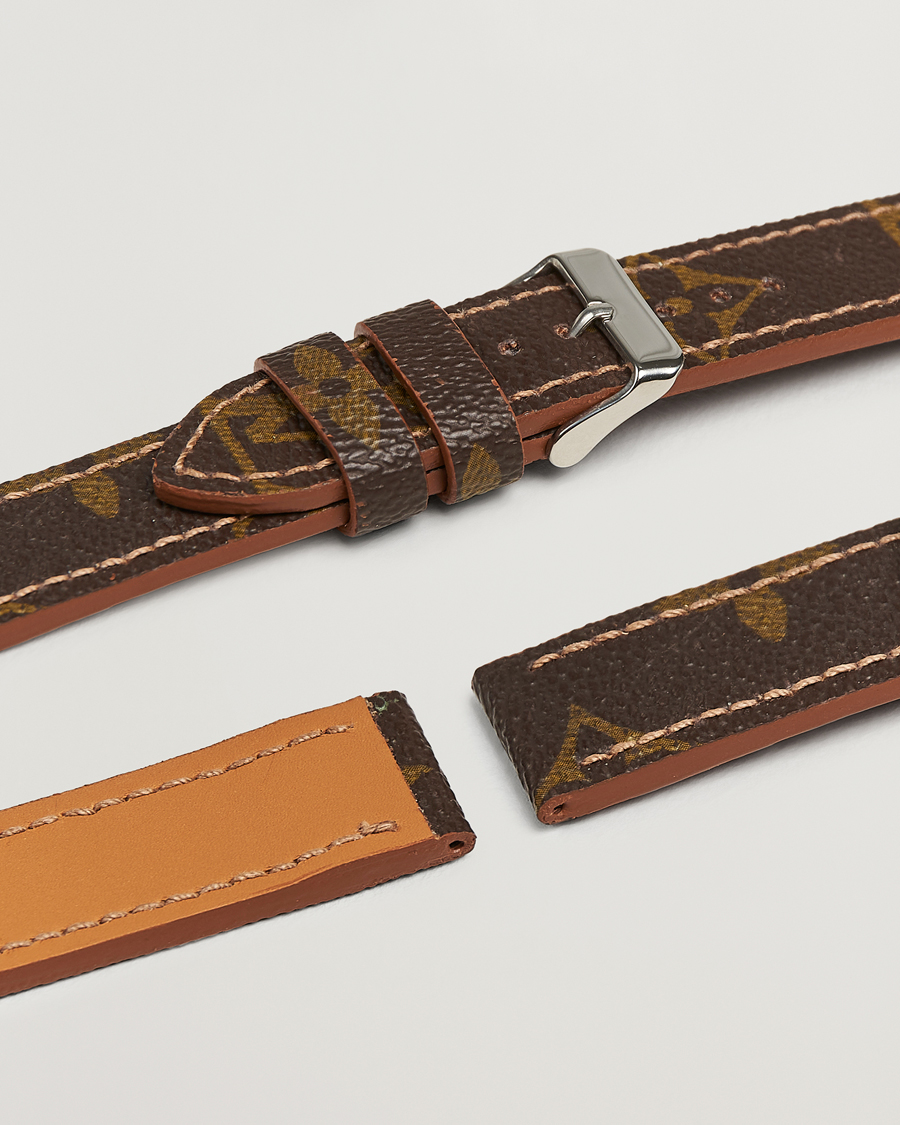 Homme | Bracelets De Montres | Care with Carl | Watch Strap Re-made Louis Vuitton Monogram