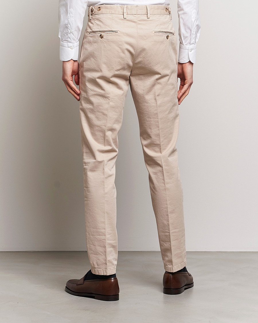 Heren | Broeken | Oscar Jacobson | Danwick Cotton Trousers Beige