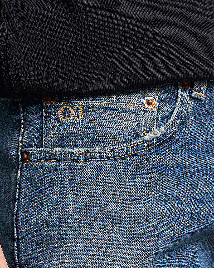 Heren | Jeans | Oscar Jacobson | Albert Cotton Stretch Jeans Vintage Wash