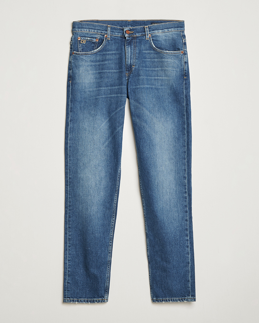 Homme | Jeans | Oscar Jacobson | Johan Cotton Stretch Jeans Vintage Wash