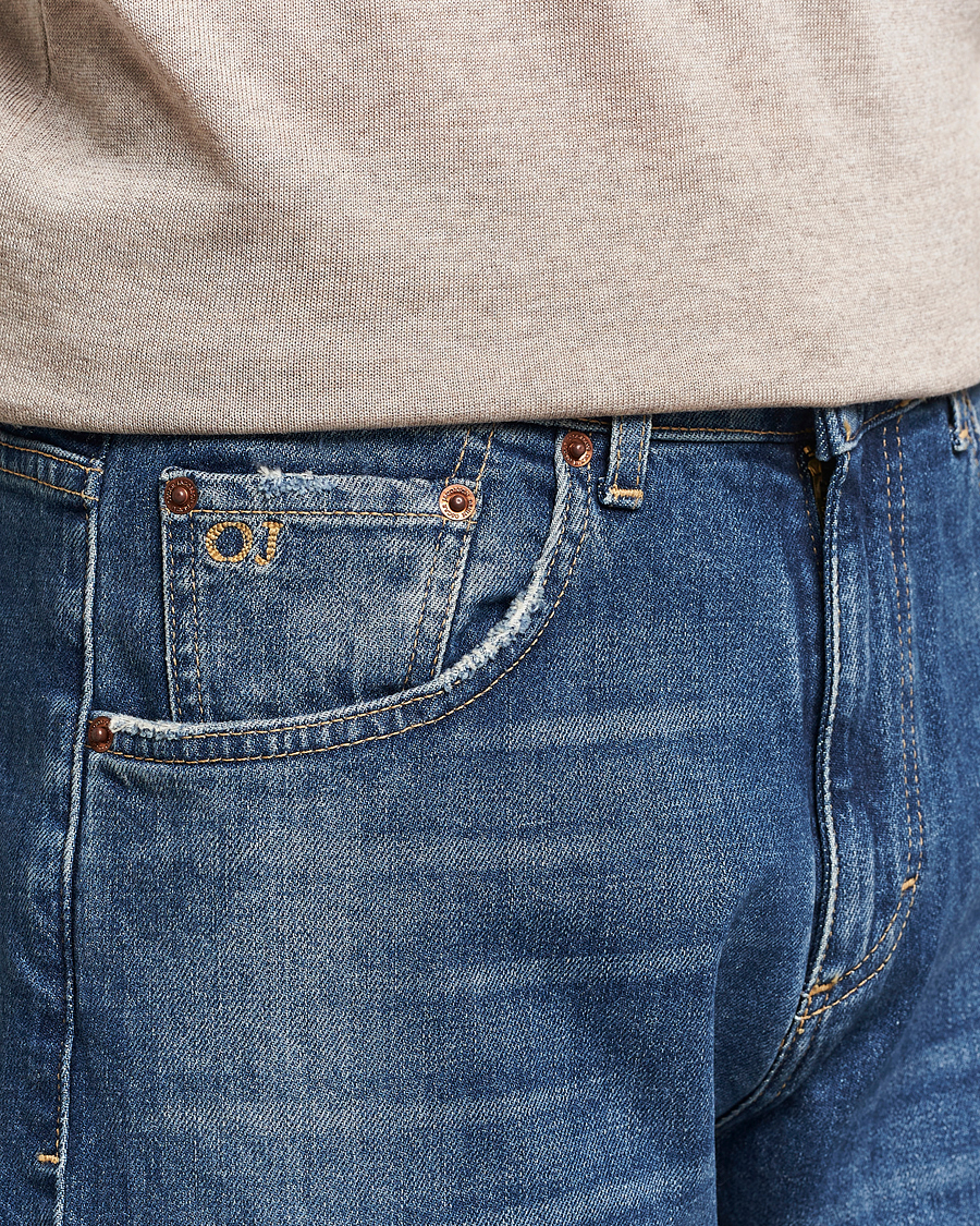 Homme | Jeans | Oscar Jacobson | Johan Cotton Stretch Jeans Vintage Wash