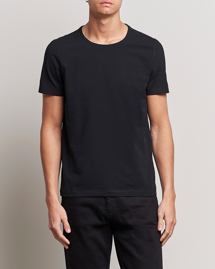Homme | T-shirts | Oscar Jacobson | Kyran Cotton T-Shirt Black