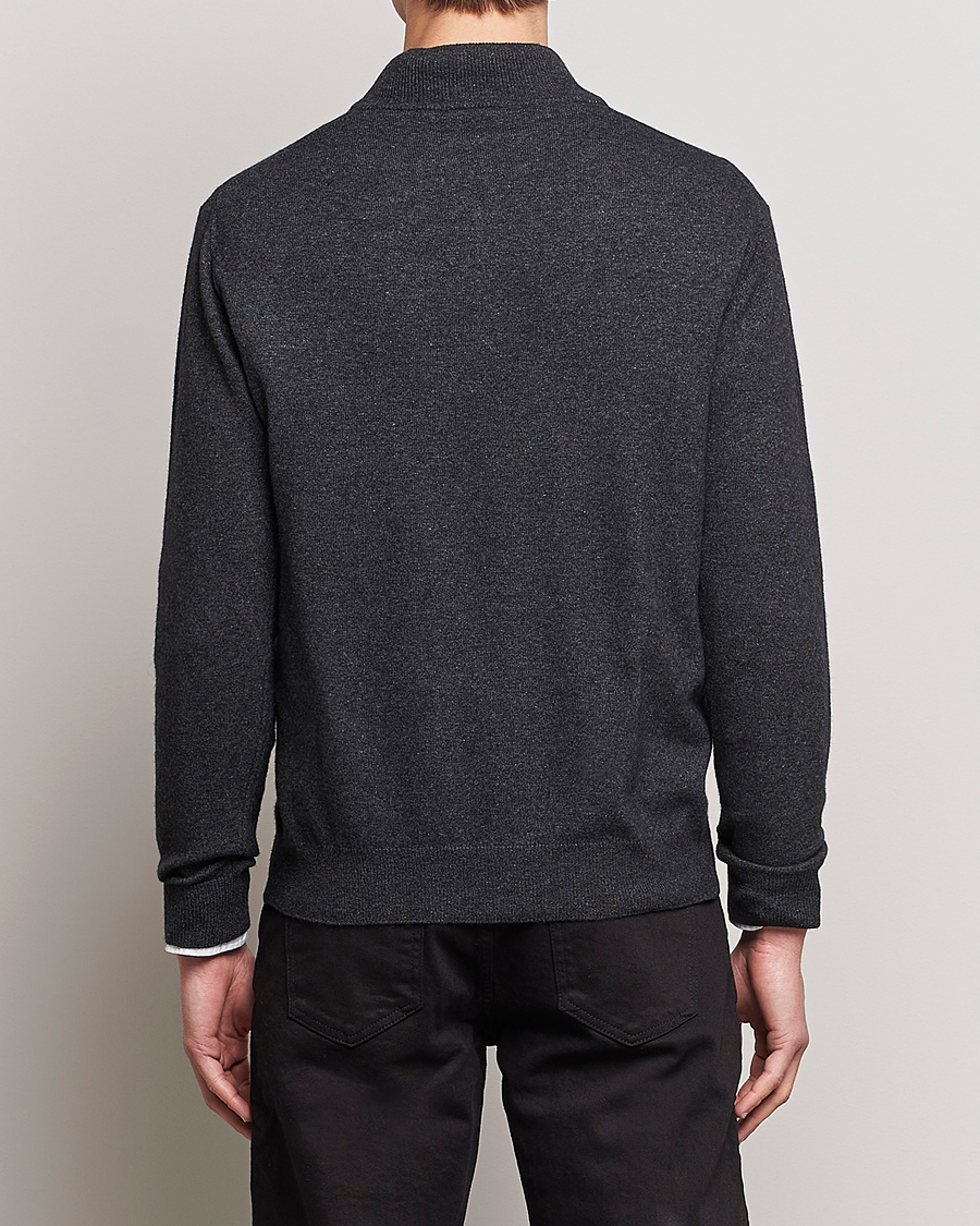 Homme | Pulls Et Tricots | Oscar Jacobson | Patton Wool Half-Zip Grey