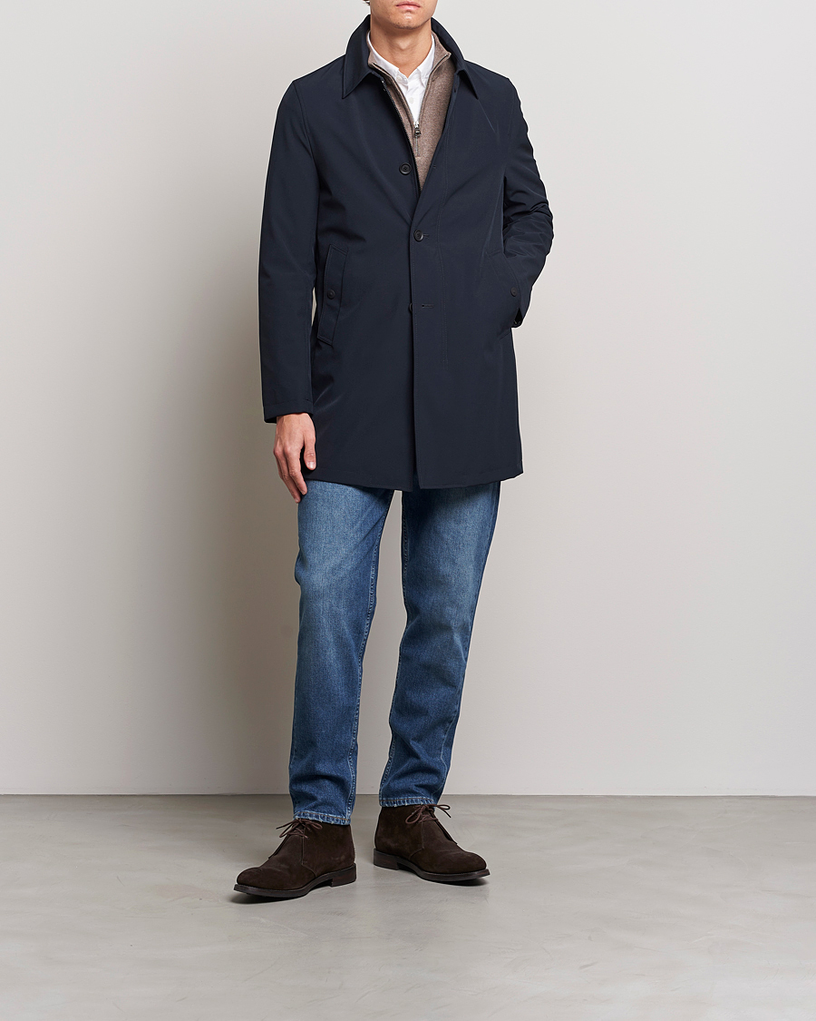 Homme | Manteaux Et Vestes | Oscar Jacobson | Johnson Coat Navy