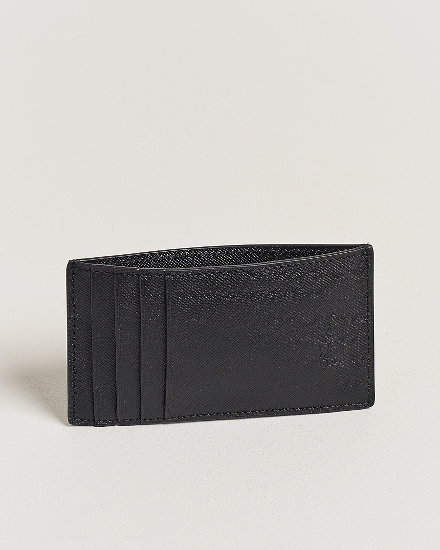 Heren | Portemonnees | Oscar Jacobson | Card Holder Leather Black
