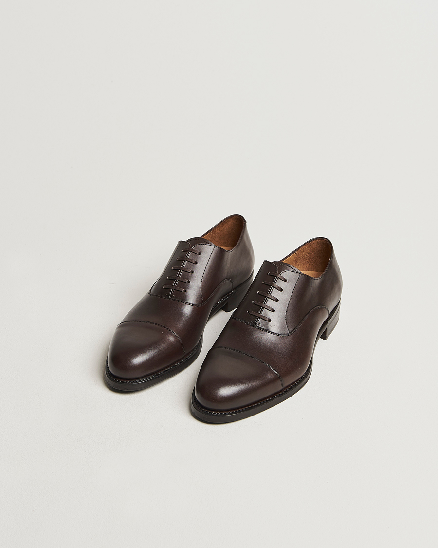 Heren | Oxfords | Oscar Jacobson | Oxford Shoes Dark Mud Brown