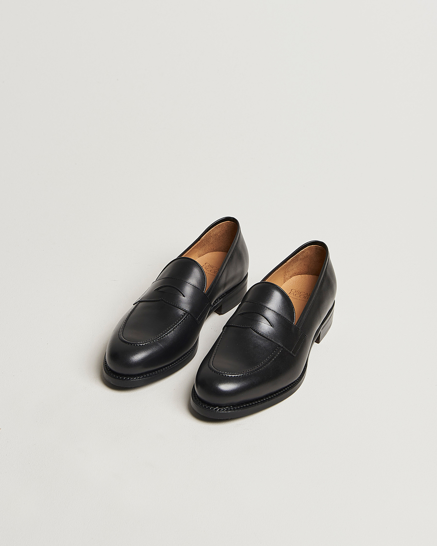 Homme | Loafers | Oscar Jacobson | Penny Loafers Black