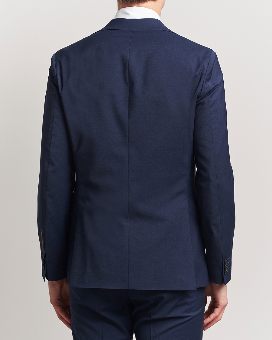 Heren | Blazers | Oscar Jacobson | Ego Wool Blend Blazer Navy