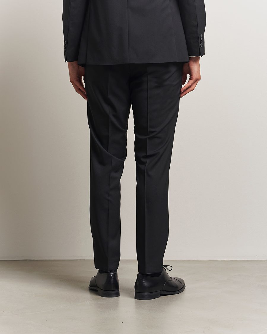 Heren | Broeken | Oscar Jacobson | Dandy Wool Trousers Black