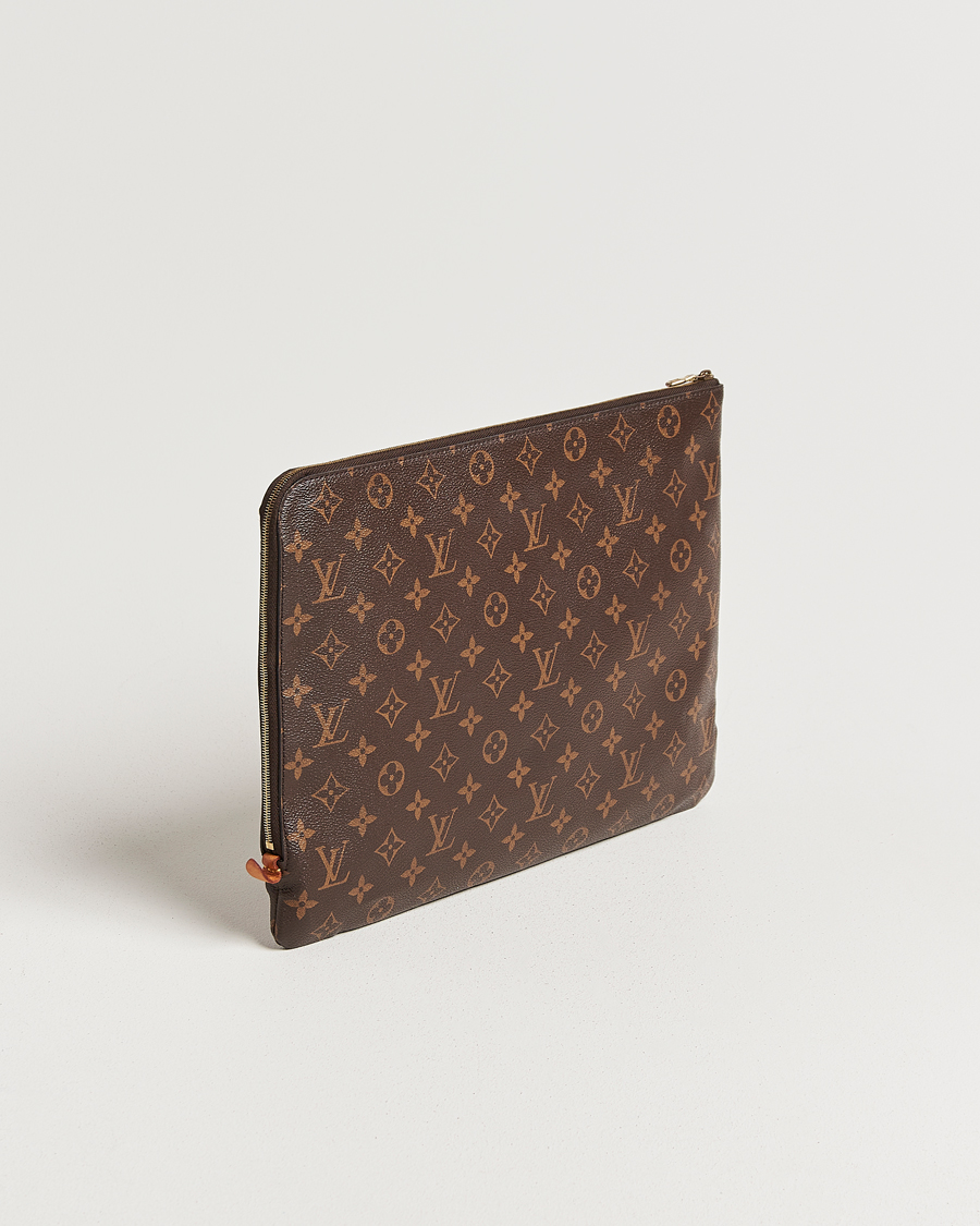 Homme | Pre-Owned & Vintage Bags | Louis Vuitton Pre-Owned | Posh Document Bag Monogram
