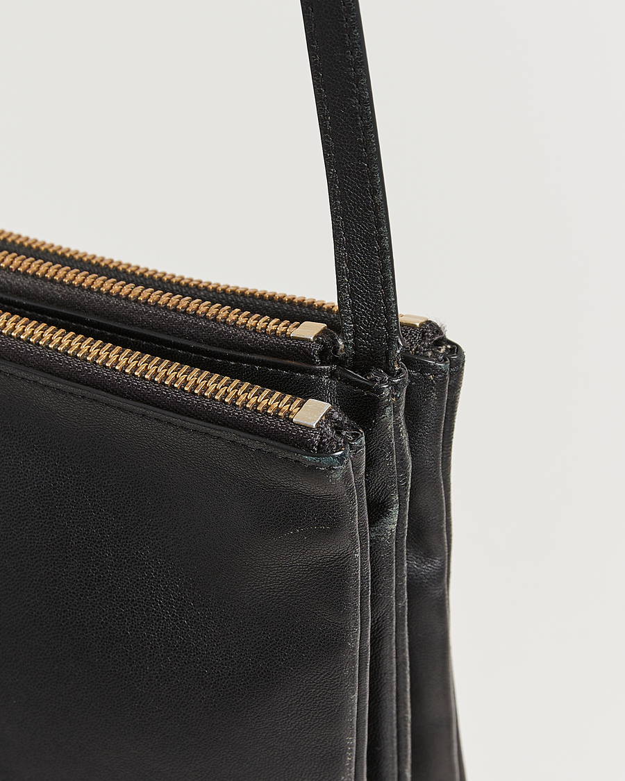 Heren | Pre-Owned & Vintage Bags | Celine Pre-Owned | Trio Bag Medium Leather Black