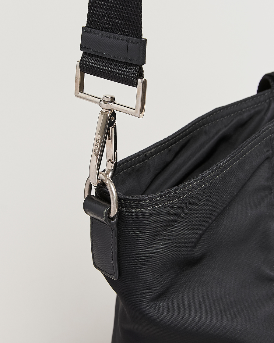 Homme | Pre-Owned & Vintage Bags | Prada Pre-Owned | 2 Way Boston Bag Tessuto Nylon Black