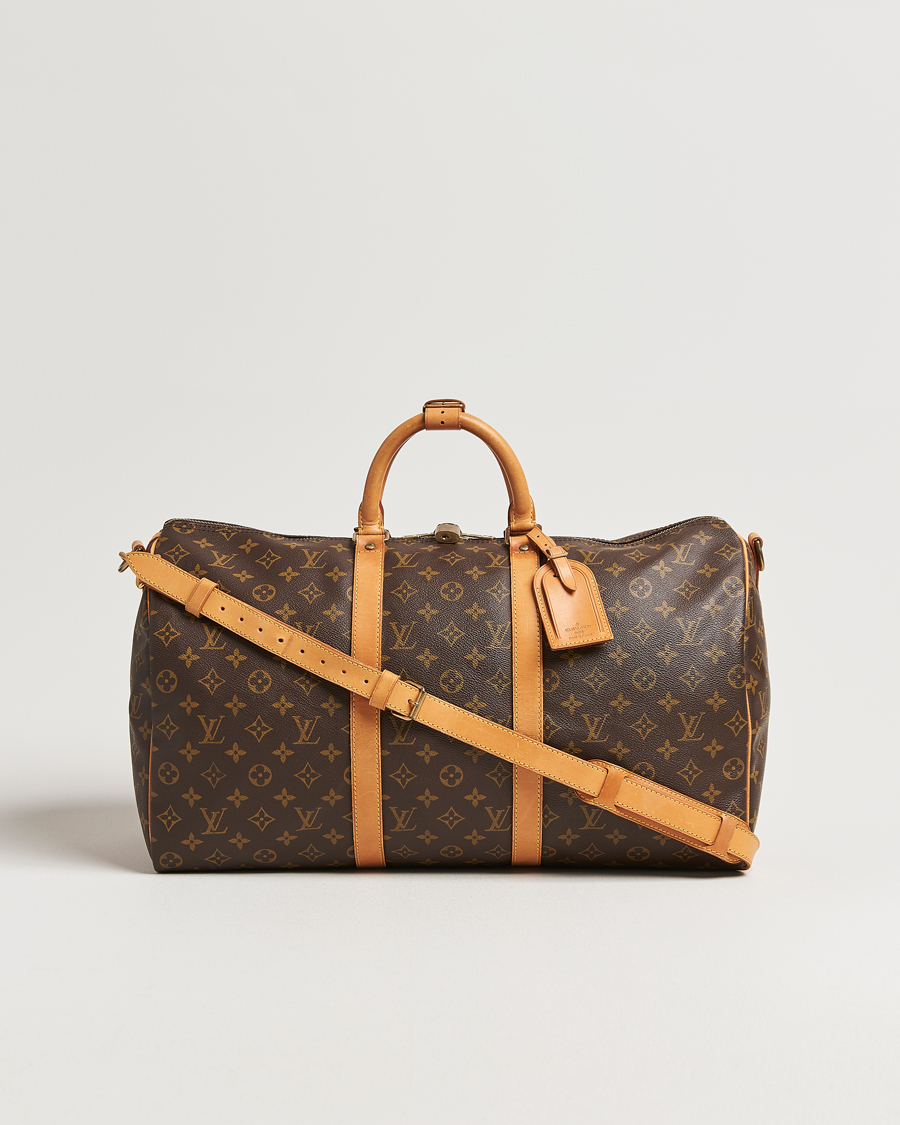 Heren | Pre-Owned & Vintage Bags | Louis Vuitton Pre-Owned | Keepall Bandouliére 50 Monogram
