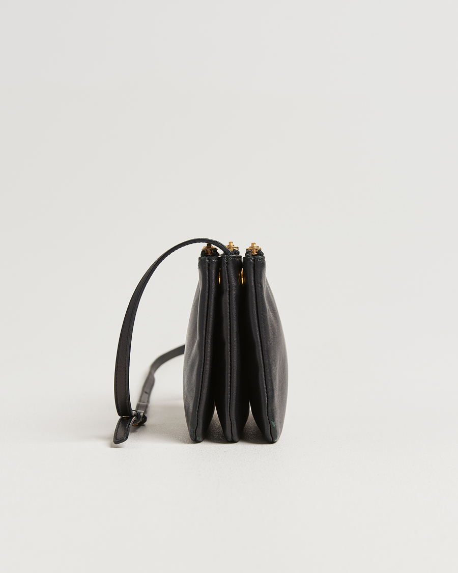 Homme | Pre-Owned & Vintage Bags | Celine Pre-Owned | Trio Bag Small Leather Black