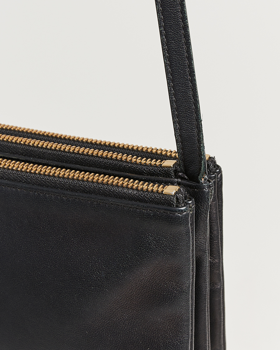 Homme | Pre-Owned & Vintage Bags | Celine Pre-Owned | Trio Bag Small Leather Black