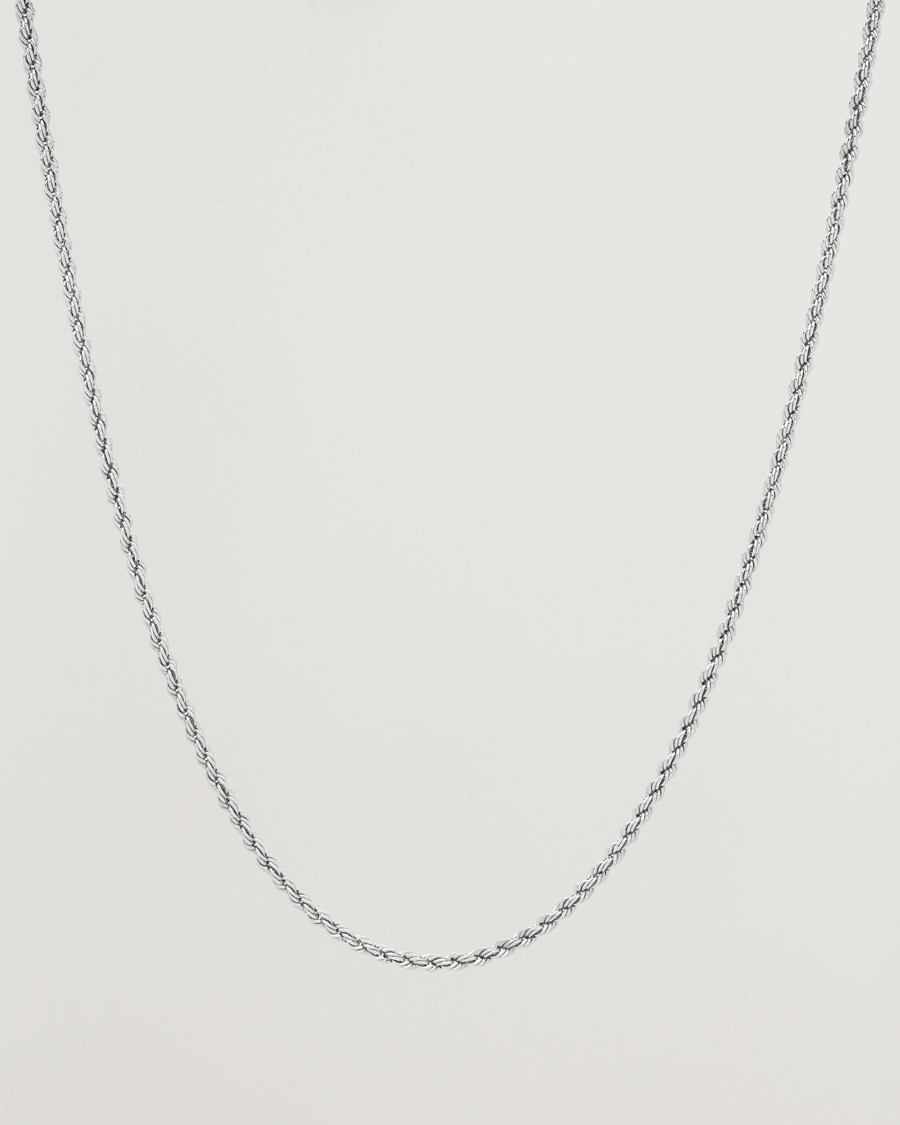 Heren | Sieraden | Tom Wood | Rope Chain Silver