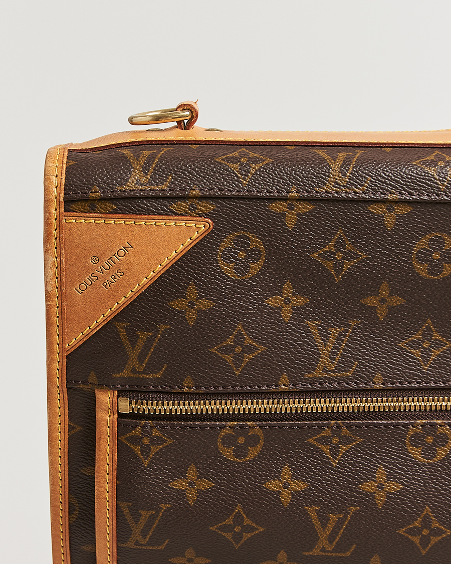 Heren | Pre-Owned & Vintage Bags | Louis Vuitton Pre-Owned | Portable Garment Bag Bandoulière Monogram