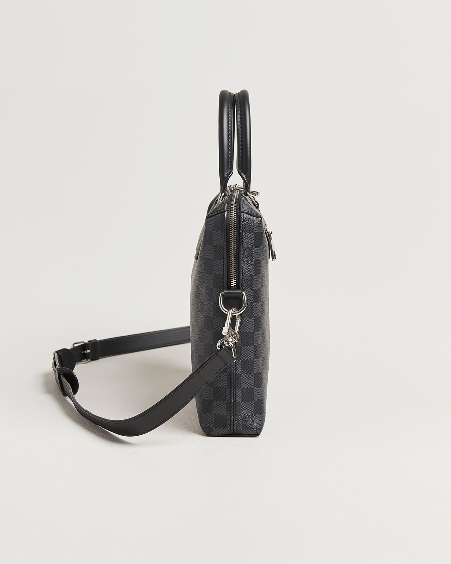 Heren | Pre-Owned & Vintage Bags | Louis Vuitton Pre-Owned | Porte Documan Jules Damier Graphite