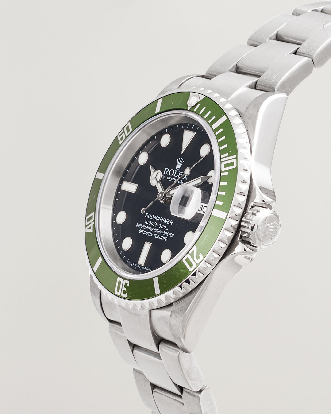 Homme | Pre-Owned & Vintage Watches | Rolex Pre-Owned | Submariner Date Kermit