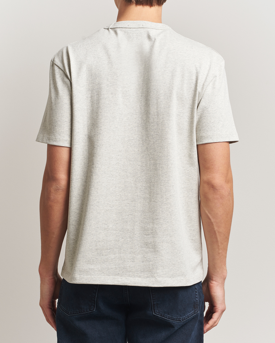 Heren | T-shirts | A.P.C. | Boxy Fit Petit VPC T-Shirt Mastic Chine
