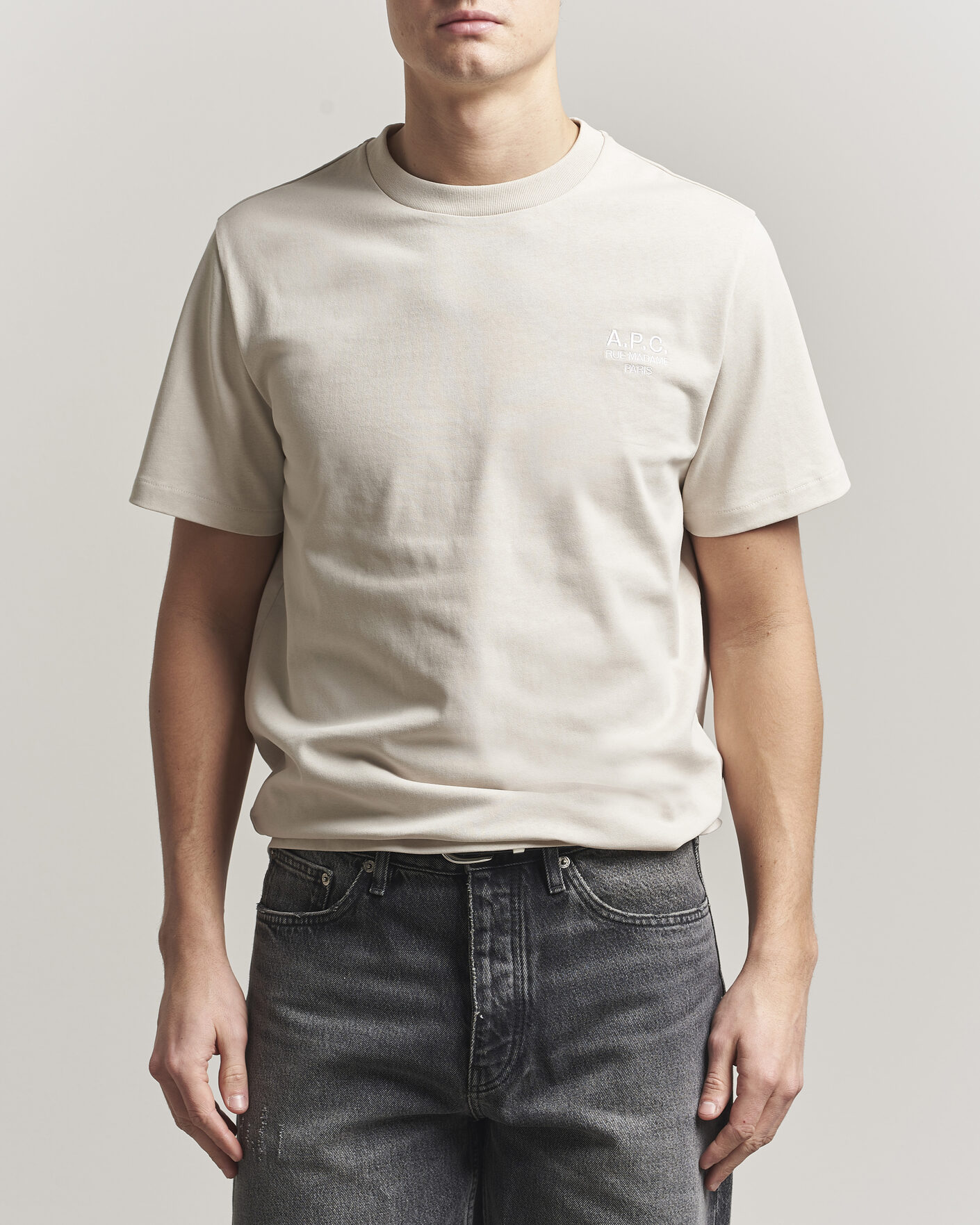 Homme | T-shirts | A.P.C. | Rue Madame T-Shirt Mastic