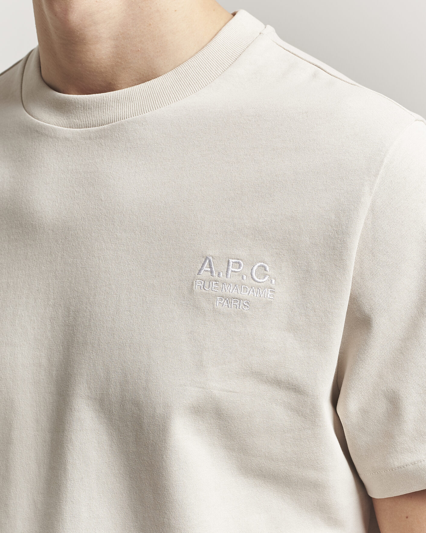Homme | T-shirts | A.P.C. | Rue Madame T-Shirt Mastic