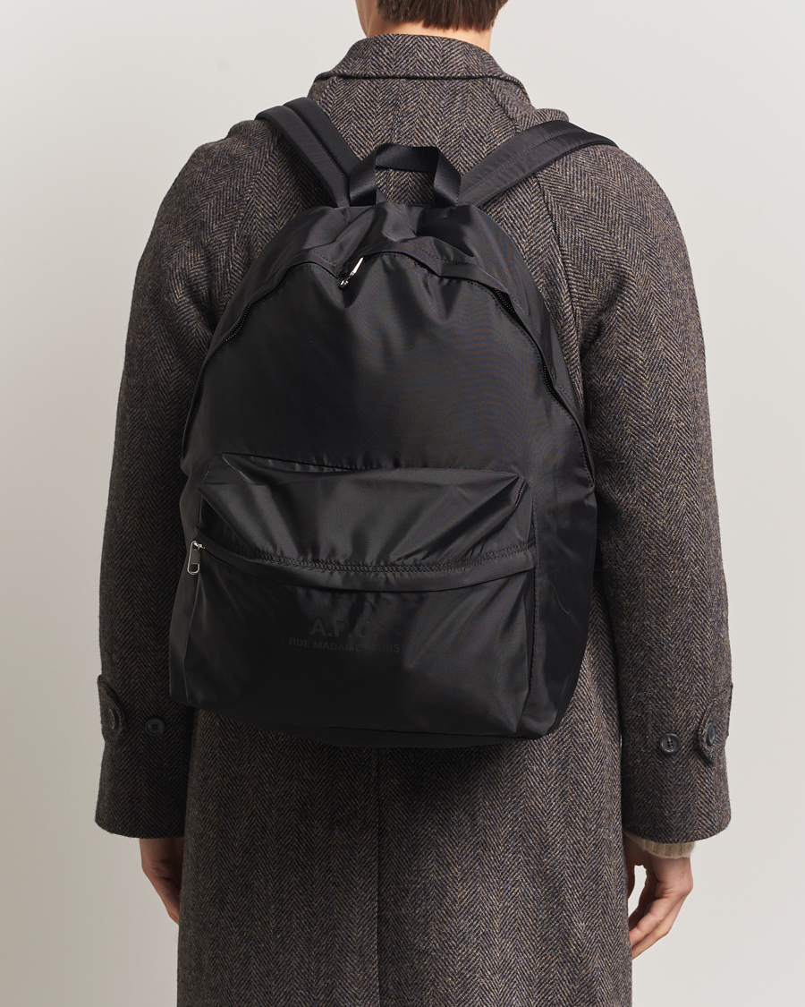 Homme | Sacs | A.P.C. | Backstage Nylon Cordura Backpack Black