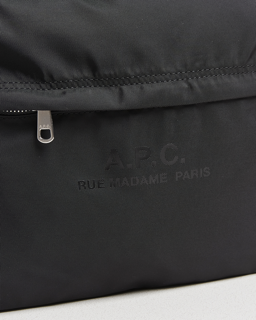 Heren | Tassen | A.P.C. | Backstage Nylon Cordura Backpack Black